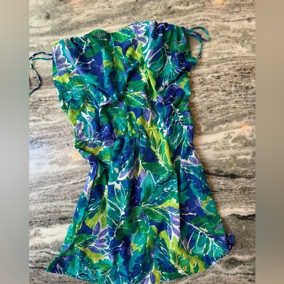Lauren Ralph Lauren Cover Up Size M Tropical Print - Picture 5 of 5
